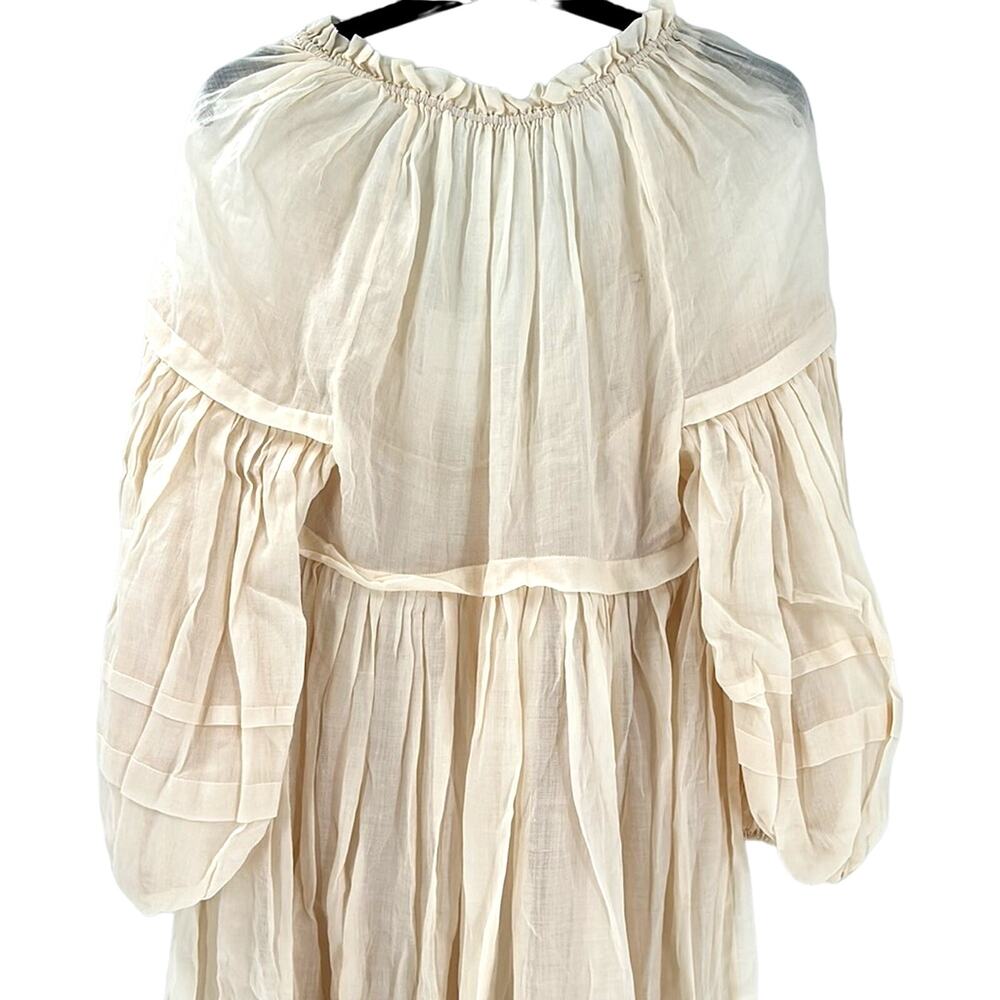 Zimmerman Moonshine Tuck Midi Dress | Size 8 - Picture 10 of 13